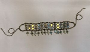 Boho Mirror Choker Necklace
