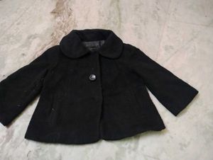 Elegant Black Cropped Jacket