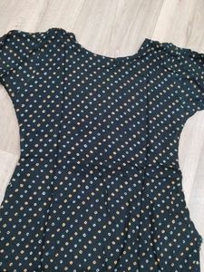 Vintage Embroidered Cotton Kurti