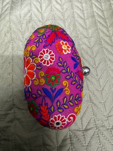 Clearance Sale Clutch With Steel Frame