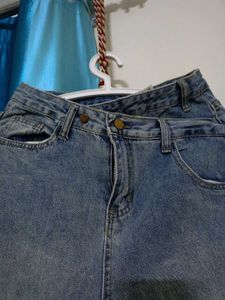 Straight Pants Denim