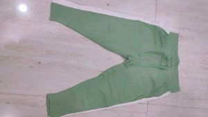 Green Casual Pants