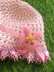 Cute Pink Baby Hat