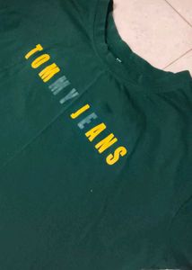 Tommy Jeans Green Tee