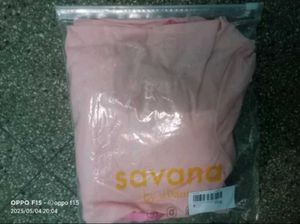 Savana Pink Off-Shoulder Long Sleeve Top❤