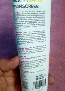 Cosiq Serum Sunscreen SPF30