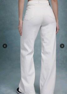 White Wide Leg Jeans
