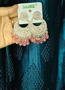 Pink Jhumka 🌷🩷