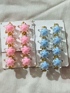 Star Hair Clips - Set of 2