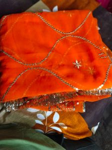 ORANGE Tari Work Odhna
