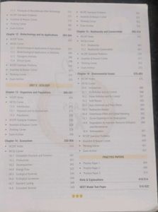 MTG Objective NCERT FINGERTIP BIOLOGY BOOK