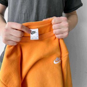 Nike Orange orignal Sweatshirt