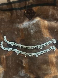 Silver plated Anklet( Payal )