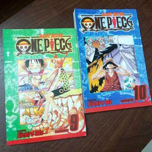 One-piece Manga Volume 9 And 10