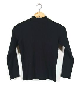 Black Turtle Neck Top (Women)