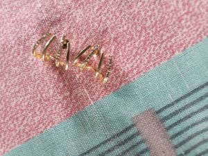 COMBO EARRINGS , NECK PIECE AND HAIR ACCESSORIES