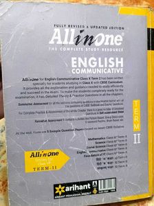 All In One English Communicative CBSE Class X