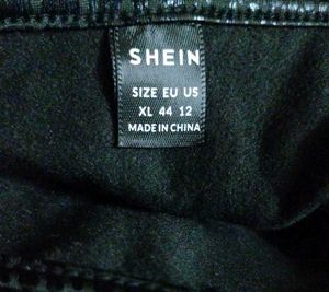 Shein Croc Textured Bodycon Dress