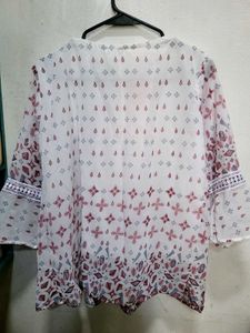 Elegant Floral Print Blouse