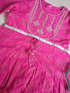 Pink kurta set