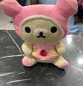 Pink Rilakkuma Strawberry Plush