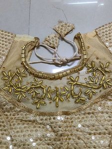 Golden Sequin Blouse