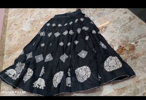 Black Ethnic lehanga