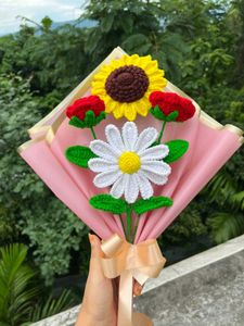 Crochet Flower Bouquet