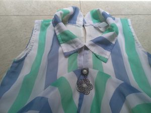 Combo Of Crop Shirt + Top