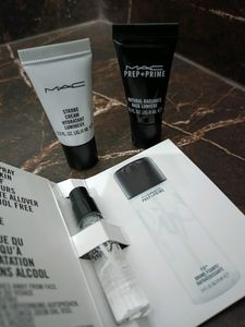 MAC Of 3 Product ,MAC Strobe Cream,Primer,Fixer