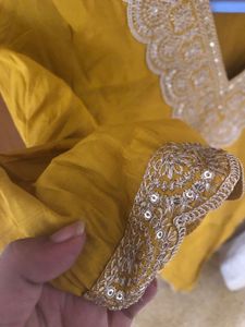 Mustard kurta set⭐️
