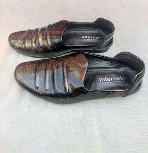 &#34;Men’s Formal Shoes – Used Condition (थोड़ा सा खरा