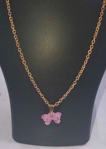Butterfly Pendant Necklace chain Elegan