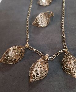 Golden Jewelry Set