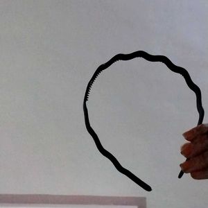 Black Headband, Hairband (2 Pieces)