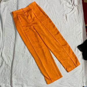 Orange Trouser Pant