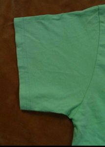 Mint Green Twist-Back Tee