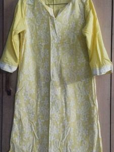 Yellow Kurti