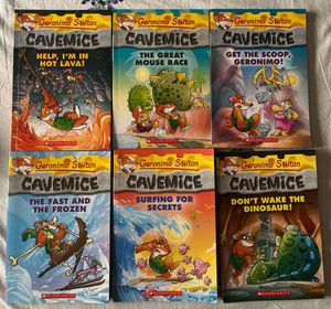 Cavemice Geronimo Stilton Books set Of 6 Book