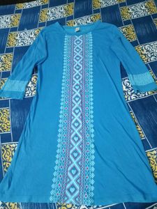 Blue T Shirt Or Kurta 🌀
