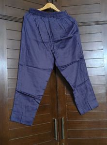 Purple Floral Print Embroidered Kurta Set