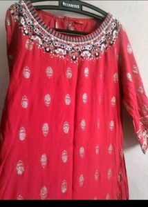 W embellished kurta