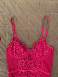 savana Red Lingerie Set bust 32 waist 28