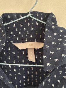 H&amp;M Navy Blue Shirt