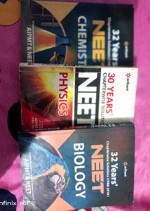 NEET Exam Prep Books set of 3