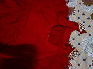 Beautiful partywear Red Gown