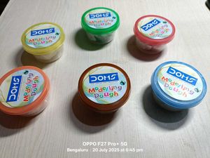 Doms Modelling Dough - 6 Shades