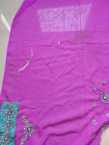 Hand Work  Saree