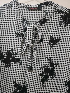 Printed Bow Top