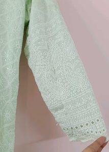 :✨ Mint Green Embroidered 2-Piece
